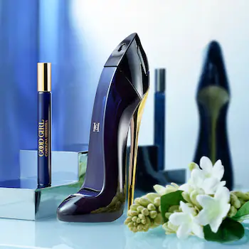 Picture of Girl Carolina Herrera perfume, characterized by luxury and elegance. It embodies femininity and boldness, and reflects the beauty of sophisticated scents. Enjoy a unique experience of inspired fragrances